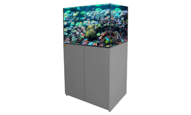 JAJALE 115 Gallon Coral Reef Aquarium Tank Premium Tempered & Ultra Transparent Glass with Sump