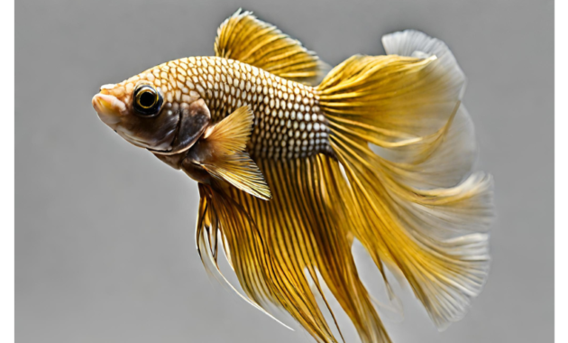 What does it look like Mustard Gas Betta Fish 